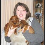 Michelle with Ruby and her son, "Shorty"!